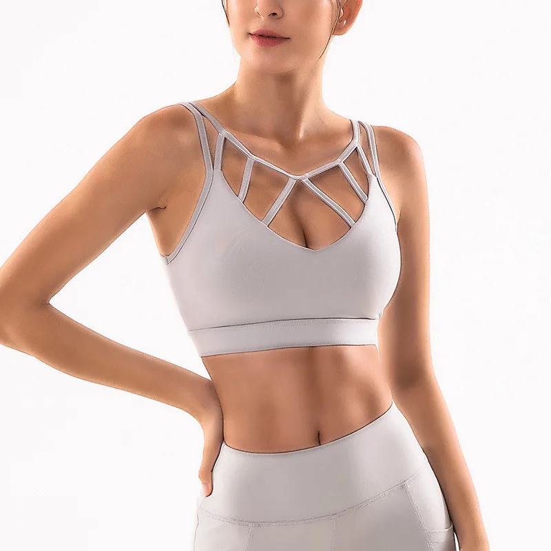 Hot selling double shoulder strap sports bra personalized zipper fitness underwear gym quick-drying breathable shockproof yoga b
Hot selling double shoulder strap sports bra personalized zipper fitness underwear gym quick-drying breathable shockproof yoga b