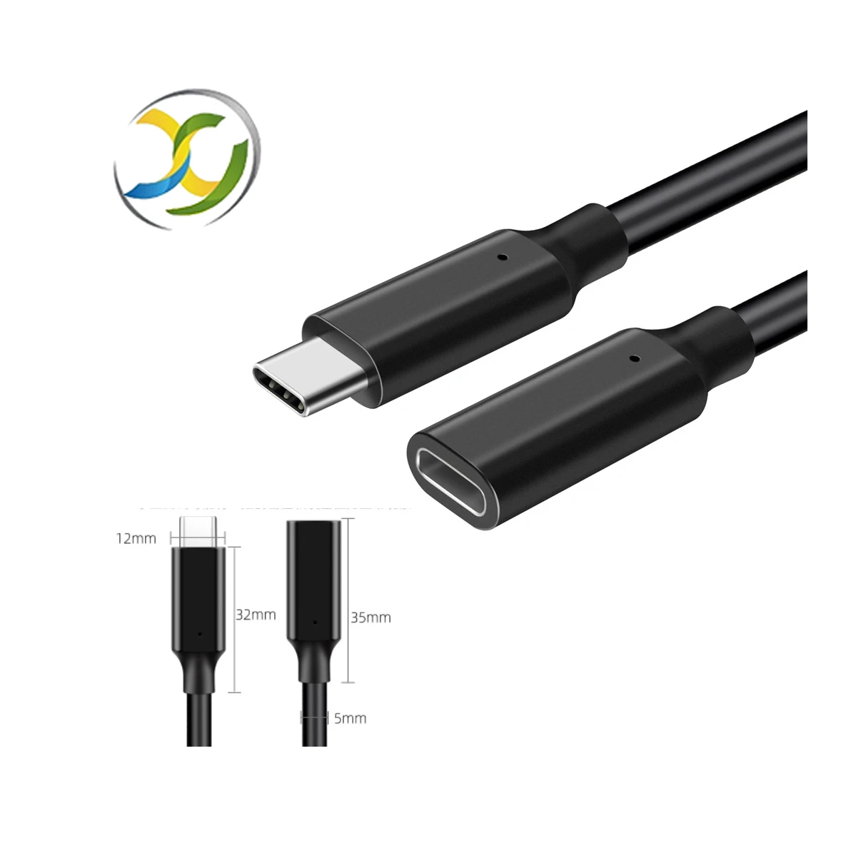 10 Gbps 2022 Cable OEM Type C Male To Female 100w 5A Extension USB 3.1 Data Cable, Black /white or customized
10 Gbps 2022 Cable OEM Type C Male To Female 100w 5A Extension USB 3.1 Data Cable, Black /white or customized