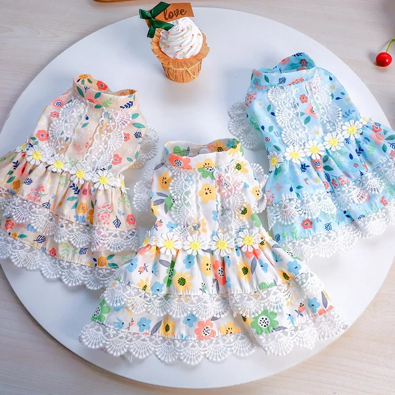Hot Pet Cloths Dog Clothes fairy skirt cat dog clothing summer rabbit gauze skirt fluffy princess skirt
Hot Pet Cloths Dog Clothes fairy skirt cat dog clothing summer rabbit gauze skirt fluffy princess skirt