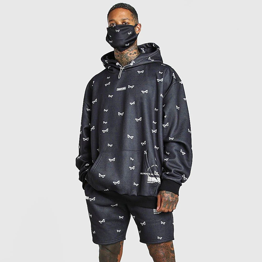 New Men Sports Set Custom Your Own Stylish Butterfly Men Tracksuit Cool Gym Fit Sportswear, As picture
New Men Sports Set Custom Your Own Stylish Butterfly Men Tracksuit Cool Gym Fit Sportswear, As picture
