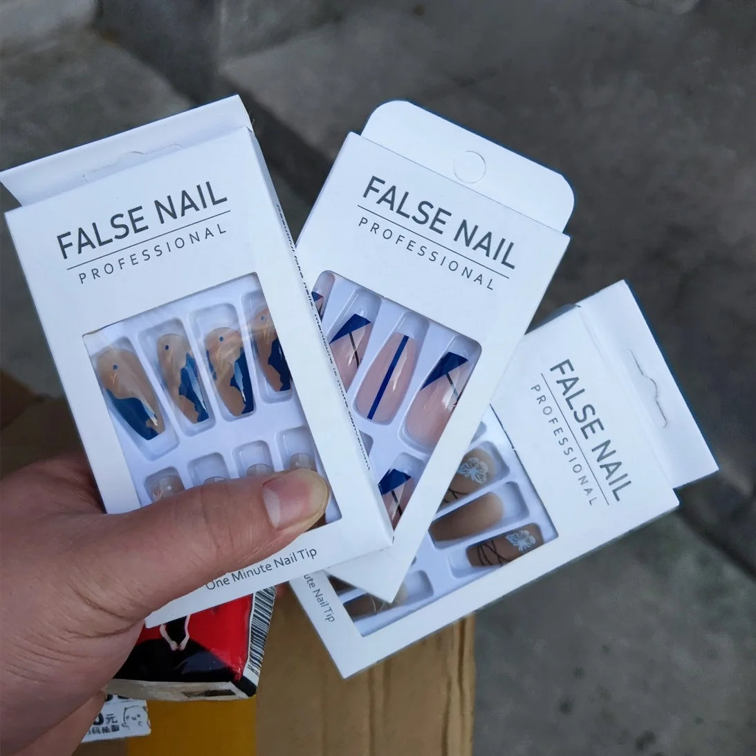 China Professional Manufacture High Quality Long Sticker Press On False Nail, Colorful
China Professional Manufacture High Quality Long Sticker Press On False Nail, Colorful