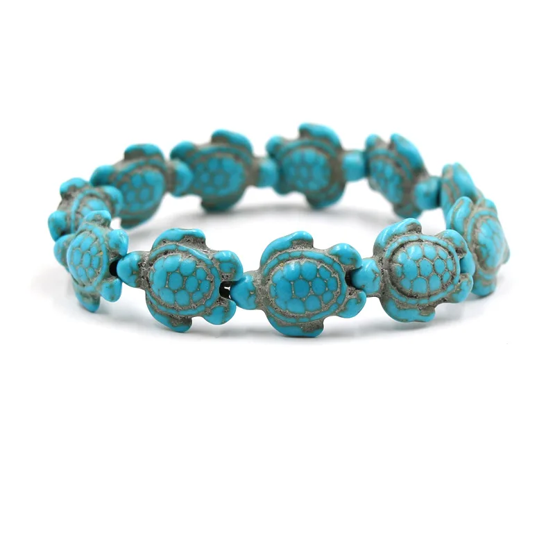 Brazalete Con Tortuga Sea Turtle Beads Bracelets Women Men Natural Stone Elastic Friendship Sea Life Theme Turtle Bracelet green
Brazalete Con Tortuga Sea Turtle Beads Bracelets Women Men Natural Stone Elastic Friendship Sea Life Theme Turtle Bracelet green