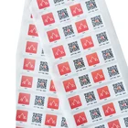 Custom Printed Variable QR Code Label Sticker Adhesive Labels custom hologram label sticker