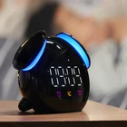 Clock Children's Alarm Clock Colorful Lights Night Light Charging Mute