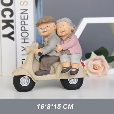 Newart loving elderly couple home decor resin doll ornament craft for wedding decor and gift
Newart loving elderly couple home decor resin doll ornament craft for wedding decor and gift