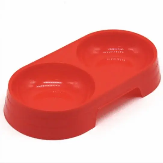 Pet Bowl for Dogs and Cats Non Slip Dog Bowl Easy to Clean Candy Colored Plastic Double Red Bowl Pet Product
Pet Bowl for Dogs and Cats Non Slip Dog Bowl Easy to Clean Candy Colored Plastic Double Red Bowl Pet Product