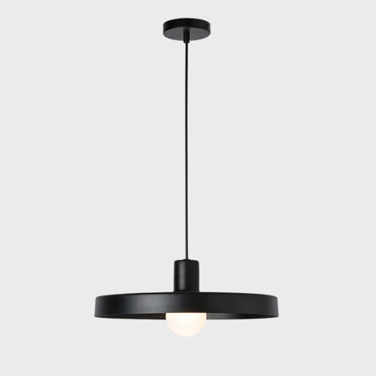 cheap price many colors aluminum indoor light dinning restaurant pendant light lamp E27 single pendant light