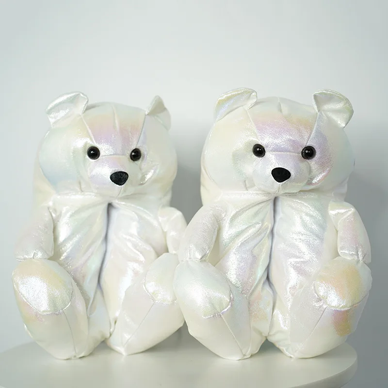 Winter New pu Teddy Bear Women Christmas Plush Slippers Cartoon Cute Bear House Slipper Furry Faux Fur Slides Woman Furry Shoes
Winter New pu Teddy Bear Women Christmas Plush Slippers Cartoon Cute Bear House Slipper Furry Faux Fur Slides Woman Furry Shoes