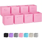 Home Foldable Collapsible Fabric Storage Bin Stackable For Cloth Toy