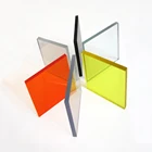 Hot sale advertising cheap acrylic sheet 2mm glass black 4ft*8ft