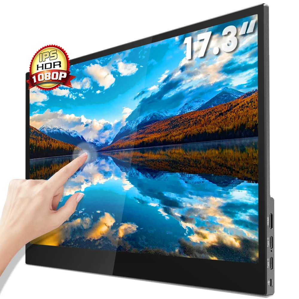 10 Points Muitl Portable Oem Monitor Resistive Panel Lcd Fhd Touch Screen Usb C Hd Computer Display
10 Points Muitl Portable Oem Monitor Resistive Panel Lcd Fhd Touch Screen Usb C Hd Computer Display