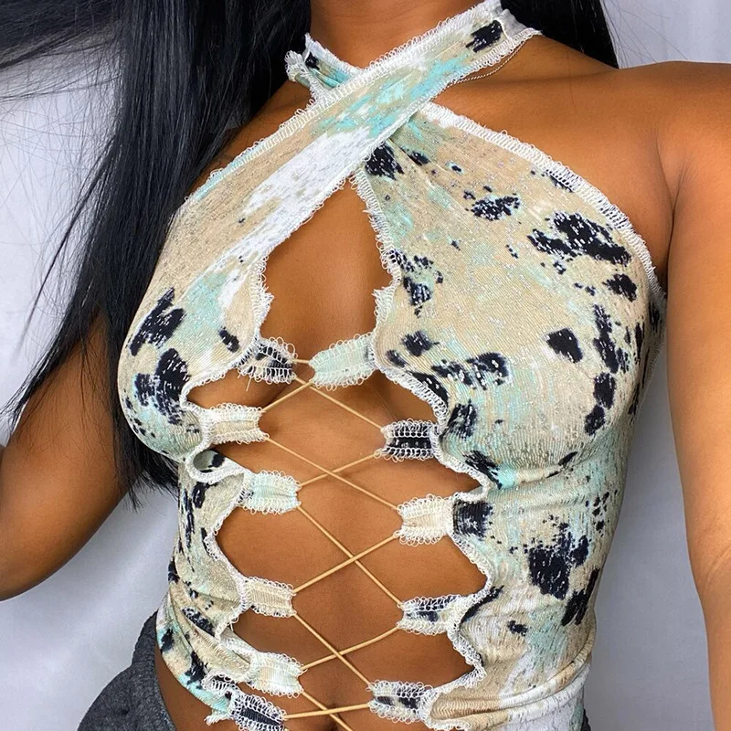 2021 Summer Fashion Y2k Style Print Crop Top Bras Women Sexy V Neck Sleeveless Bodycon Clothing Party Ladies Tank Tops
2021 Summer Fashion Y2k Style Print Crop Top Bras Women Sexy V Neck Sleeveless Bodycon Clothing Party Ladies Tank Tops