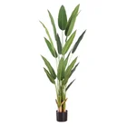 Indoor Fake Bird of Paradise Decoration Plant Plastic Traveler Artificial Banana Tree MC-41012LY