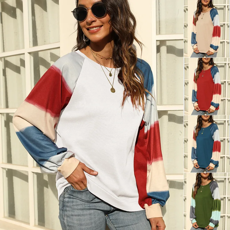 Street Girls Autumn Long Sleeve T Shirt Women Tops Solid Oversized Rainbow Sleeve Tshirt Harajuku Hip Hop Tees, Colors
Street Girls Autumn Long Sleeve T Shirt Women Tops Solid Oversized Rainbow Sleeve Tshirt Harajuku Hip Hop Tees, Colors