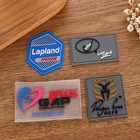 Any color 3D heat transfer silicone label made embossed logo PVC rubber patch for clothing/bag