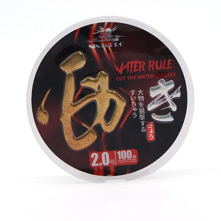 High Strength Ninja Pro 100 Meter Nano Nylon Transparent Fishing Line For Seawater / Fresh Water
High Strength Ninja Pro 100 Meter Nano Nylon Transparent Fishing Line For Seawater / Fresh Water