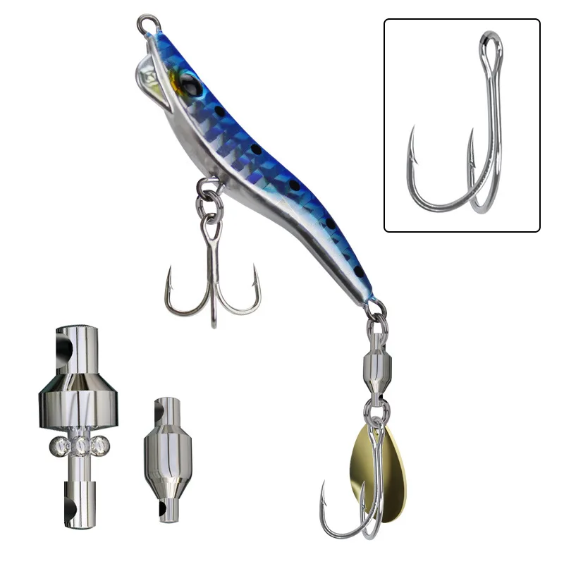 shrimp lead jig hard baits 13g 19g 28g 40g luminous fishing lure With Spoon and Hook
shrimp lead jig hard baits 13g 19g 28g 40g luminous fishing lure With Spoon and Hook