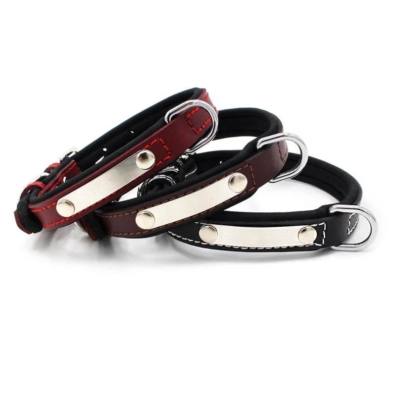 New Bronze Color Leather Pet Trainer Collar Male Dog Collars Retro Pure Cowhide Leather Dog Collars Small Dogs
New Bronze Color Leather Pet Trainer Collar Male Dog Collars Retro Pure Cowhide Leather Dog Collars Small Dogs