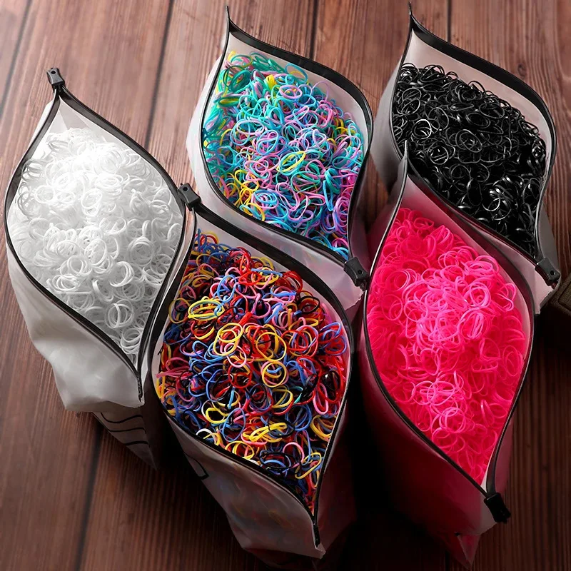 1000pcs/bag Disposable Children Cute Candy color Elastic Hair Bands Lovely hair tie Girls Hair Accessories for Kids
1000pcs/bag Disposable Children Cute Candy color Elastic Hair Bands Lovely hair tie Girls Hair Accessories for Kids