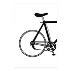 Simple Cycling Bicycle Art Wall Picture Big 2 Piece Canvas Printings for Gym