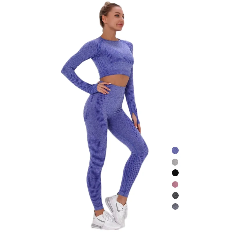Gym Yoga Suit Sportswear Female Leggings Top Sport Clothes Training Tights Workout Clothing Fitness Women
Gym Yoga Suit Sportswear Female Leggings Top Sport Clothes Training Tights Workout Clothing Fitness Women