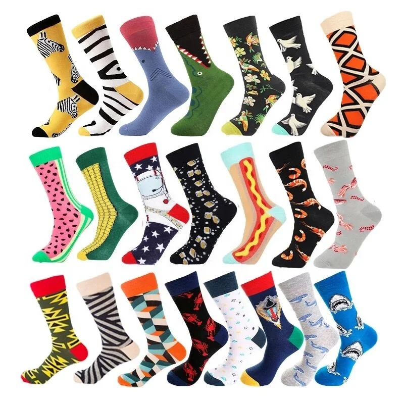 Wholesale custom logo high quality colorful funny crew cotton men socks, Custom color
Wholesale custom logo high quality colorful funny crew cotton men socks, Custom color