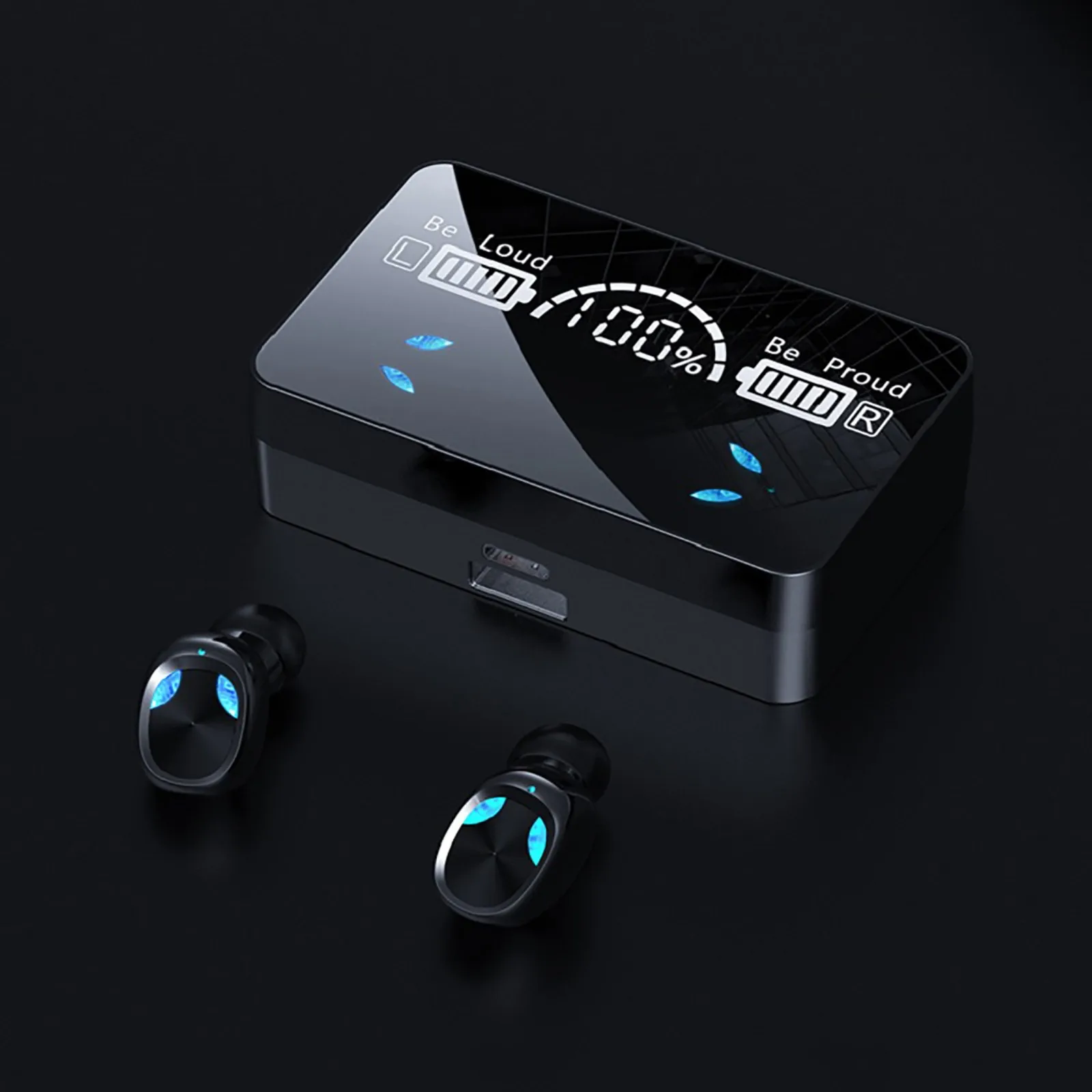 X3 Wireless Bt 5.1 Headset New Tws Sports Earphone Led Power Display Earbuds With Microphone Power Bank, Black
X3 Wireless Bt 5.1 Headset New Tws Sports Earphone Led Power Display Earbuds With Microphone Power Bank, Black