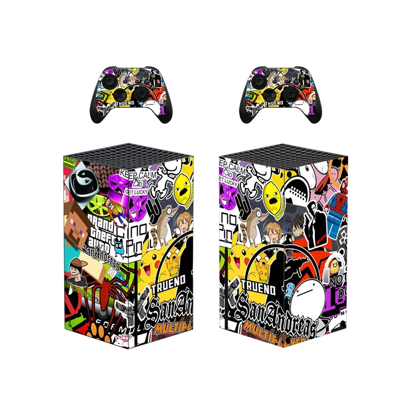 Newest Model Colorful Cover For Xbox Series X Sticker Vinyl Decal Skin For Xbox Series X Controller video game Console, 22 colors
Newest Model Colorful Cover For Xbox Series X Sticker Vinyl Decal Skin For Xbox Series X Controller video game Console, 22 colors