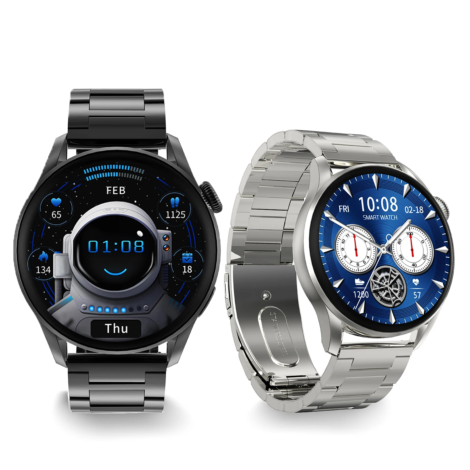 Smart Watches DT3 ECG Heart Rate Monitor Luxury Watches Big Round Screen Sports Watch with Double Straps
Smart Watches DT3 ECG Heart Rate Monitor Luxury Watches Big Round Screen Sports Watch with Double Straps