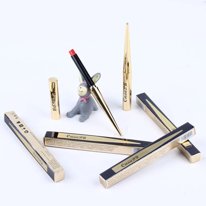 CmaaDu lipstick holder wholesale metallic matte liquid golden bullet matte lipstick, 12 colors
CmaaDu lipstick holder wholesale metallic matte liquid golden bullet matte lipstick, 12 colors
