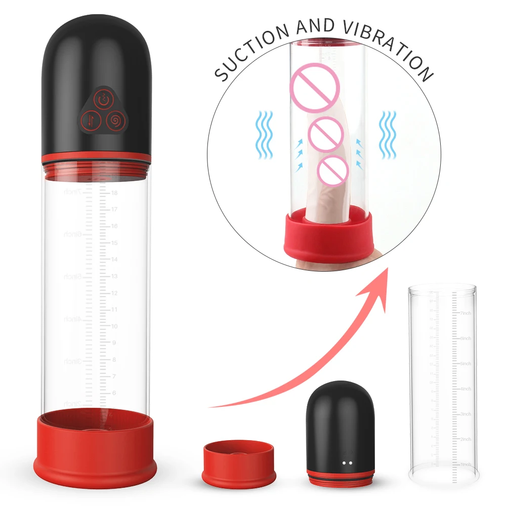 penis pump enlargement rechargeable penis pump cylinder