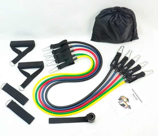 Resistance Bands Fitness Loop Ropes Tubes Pull Up Set Gym Equipment Exercise 11, Yellow,green,red,blue,black
Resistance Bands Fitness Loop Ropes Tubes Pull Up Set Gym Equipment Exercise 11, Yellow,green,red,blue,black