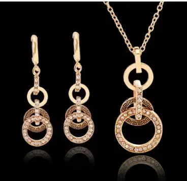 Net Shape Prevailing Simple Style Gold Plated Pendant Necklace Earrings Jewelry Sets for Women
Net Shape Prevailing Simple Style Gold Plated Pendant Necklace Earrings Jewelry Sets for Women