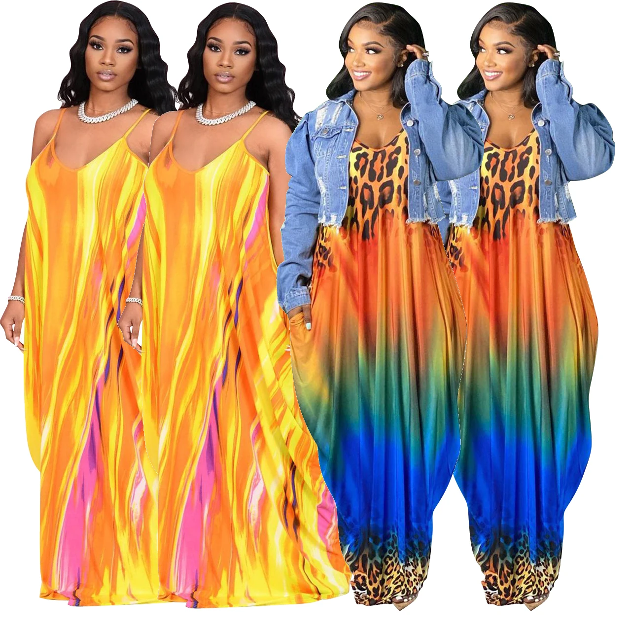 Leopard Loose Womens Plus Size Clothing Casual Dress Women 2021 Summer Long Maxe Dresses
Leopard Loose Womens Plus Size Clothing Casual Dress Women 2021 Summer Long Maxe Dresses
