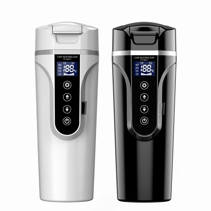 A3523 12/24v Car Boiler Water Heater Bottle Vacuum Cup Intelligent Car Electric Heat Cup, White and black
A3523 12/24v Car Boiler Water Heater Bottle Vacuum Cup Intelligent Car Electric Heat Cup, White and black