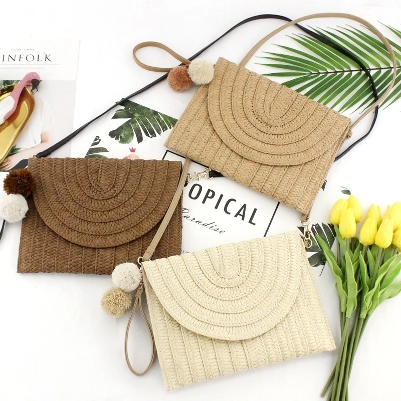 Luggage, Bags Cases New Style Ball Player Bag Single Shoulder Cross Arm Paper Woven Leisure Women's Handbags
Luggage, Bags Cases New Style Ball Player Bag Single Shoulder Cross Arm Paper Woven Leisure Women's Handbags