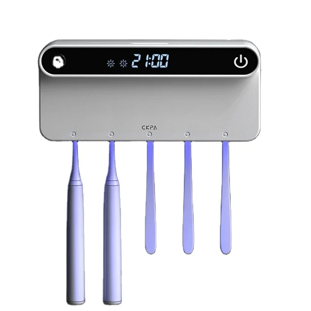 Wholesale Portable UVA UVC Electric Toothbrush Sterilizer Multi Function Toothbrush Sterilizer, White, black
Wholesale Portable UVA UVC Electric Toothbrush Sterilizer Multi Function Toothbrush Sterilizer, White, black
