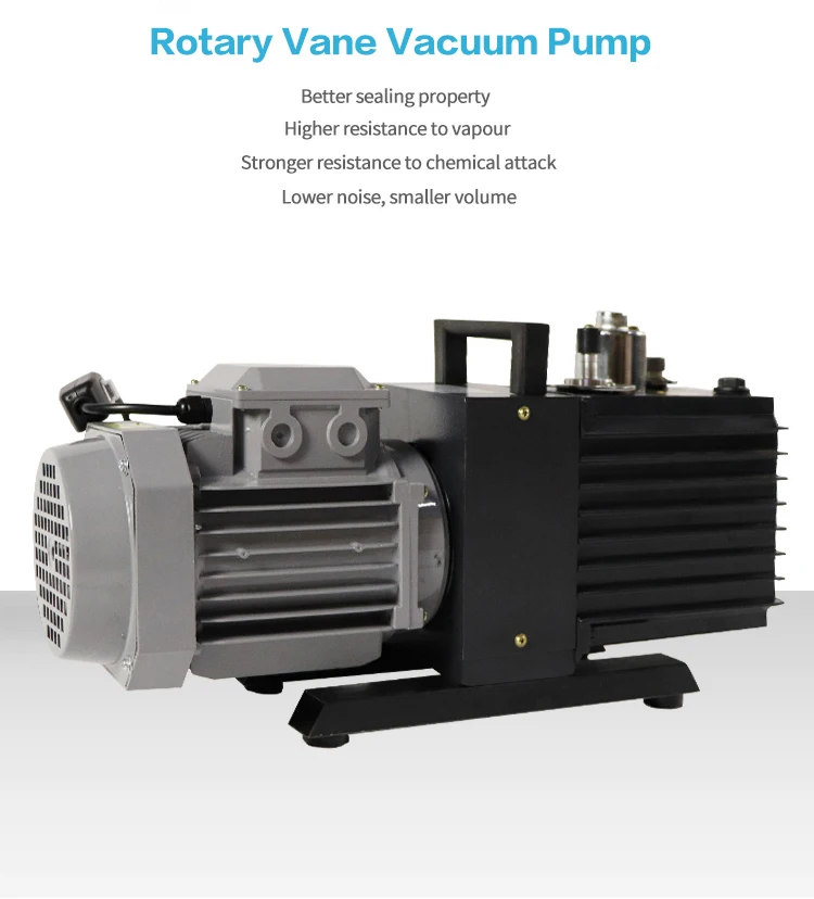 Fast Pumping Speed Double Stage Rotary Vane Vacuum Pump