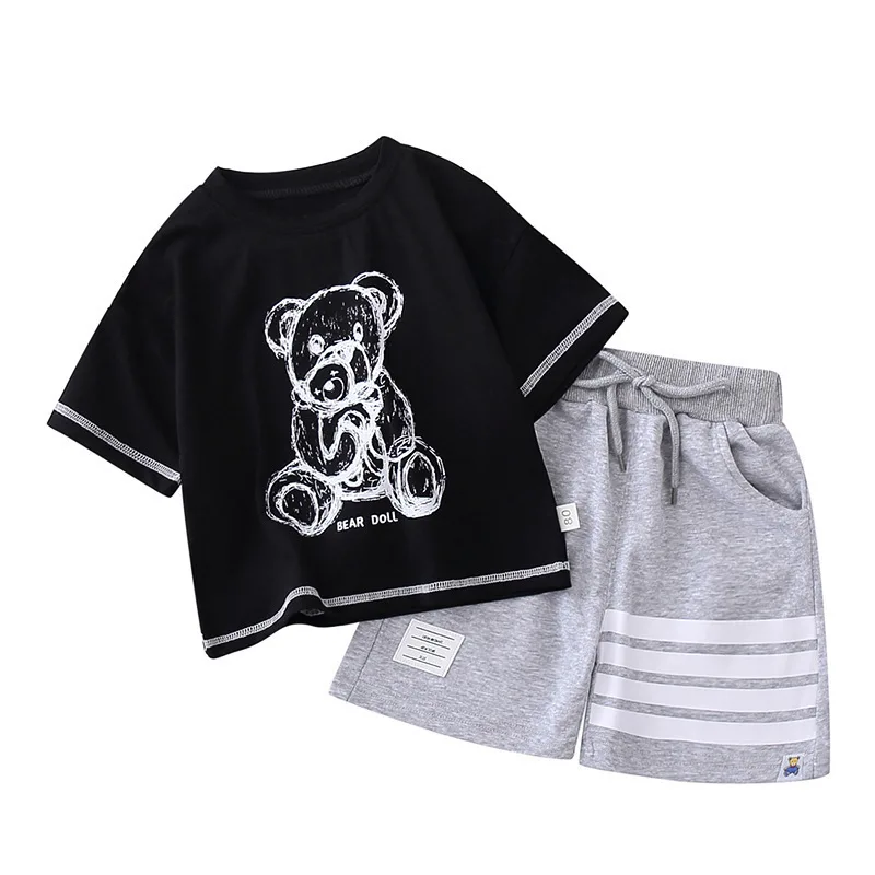 High quality Summer handsome kid baby short sleeve clothes Fashion Baby boy clothes sets shirt+infant shorts 2 piece, White,black
High quality Summer handsome kid baby short sleeve clothes Fashion Baby boy clothes sets shirt+infant shorts 2 piece, White,black