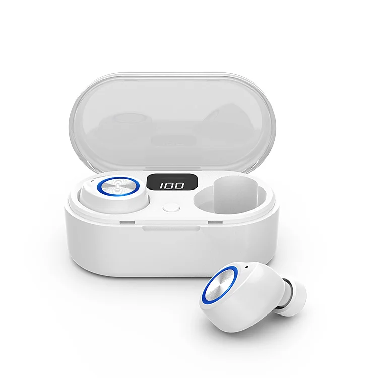 TW80 Phone Headset Wireless Earphone Bass Basic Mini LED Display Mini TWS Earbuds With Charging Box
TW80 Phone Headset Wireless Earphone Bass Basic Mini LED Display Mini TWS Earbuds With Charging Box