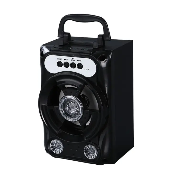 wireless usb small steel cannon audio subwoofer speaker portable with wired microphone, Black
wireless usb small steel cannon audio subwoofer speaker portable with wired microphone, Black