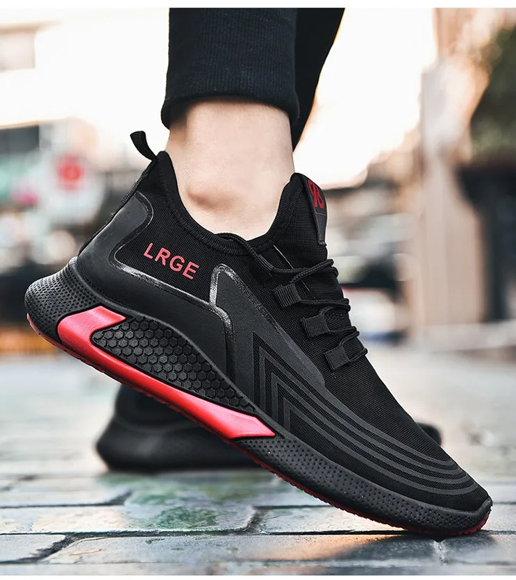 Running Sports Fashion Slippers Sport Canvas Casual Breathable Mesh Men And New Style Lace Up Pu Shoes Sneakers, Black white,black red
Running Sports Fashion Slippers Sport Canvas Casual Breathable Mesh Men And New Style Lace Up Pu Shoes Sneakers, Black white,black red