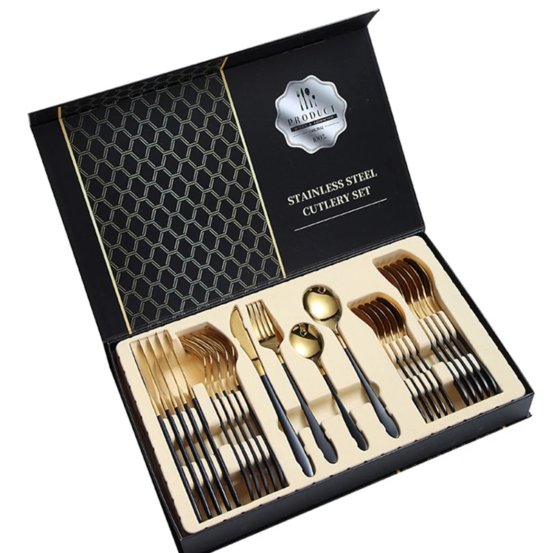 10% Off Korean Cubiertos 24 Pieces Besteck Teaspoon Set Flatware Set 304 Stainless Steel Cutlery Set, Black,white ,green ,blue ,red
10% Off Korean Cubiertos 24 Pieces Besteck Teaspoon Set Flatware Set 304 Stainless Steel Cutlery Set, Black,white ,green ,blue ,red