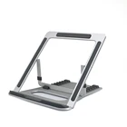 Easy Carry Aluminum Laptop Stand Portable Foldable Adjustable Laptop Holder with Cloth Bag