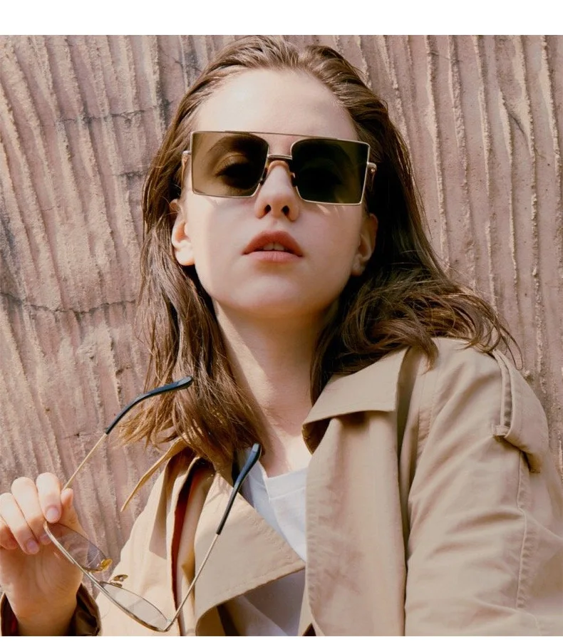 New Retro Trend Vintage Cool Fashion Style 2021 Direct Sale Custom Logo Metal Frame Oversized Square Sunglasses
New Retro Trend Vintage Cool Fashion Style 2021 Direct Sale Custom Logo Metal Frame Oversized Square Sunglasses