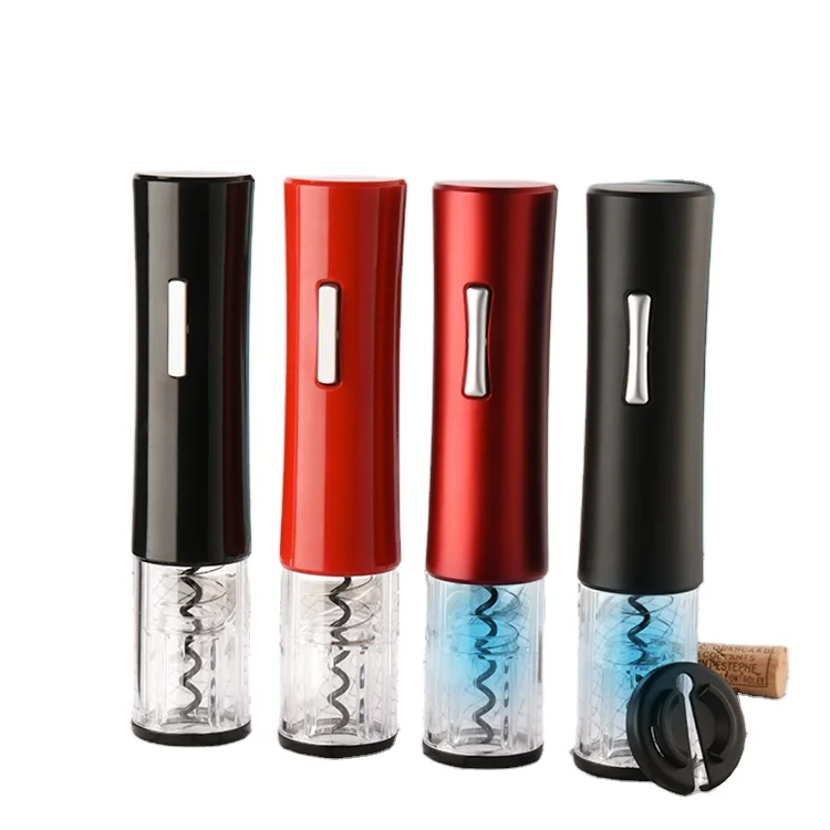 Multifunctional wine cork opener Automatic wine opener with stopper, Silver gray blue red
Multifunctional wine cork opener Automatic wine opener with stopper, Silver gray blue red