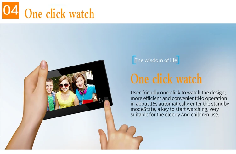 Дверной глазок с ночным видением, 3,5 дюйма, запись видео, дверной звонок, поддержка SD-карты 32 ГБ