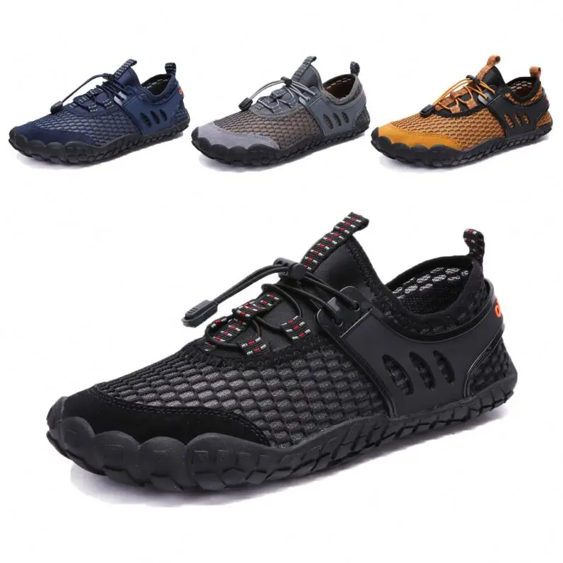 new summer waterproof beach hiking shoes flat comfortable slip on breathable water shoes with strap, Black/yellow/gray/navy blue
new summer waterproof beach hiking shoes flat comfortable slip on breathable water shoes with strap, Black/yellow/gray/navy blue