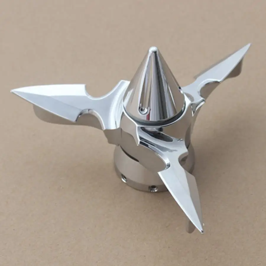 Spun Blade Spinning Front Axle Cap Nut Covers Fit For Harley Touring Sportster Dyna Motorcycle Accessories