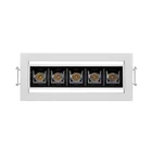 5 LEDs multiple spot square 2700K CRI95 triac dimming 1-10V dimming adjusting linear downlight
